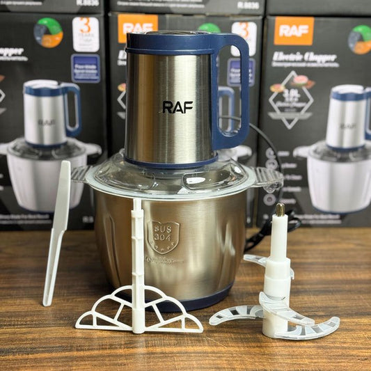 RAF 3L Electric Meat Chopper – Russian Brand, 3-Year Warranty