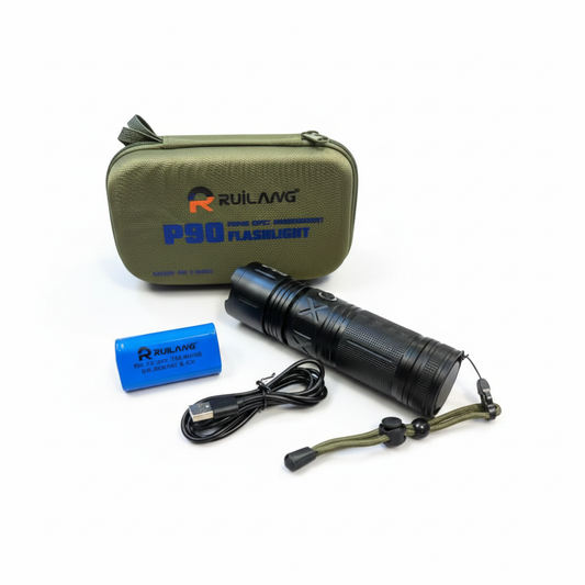 Laser LED Torch P90
